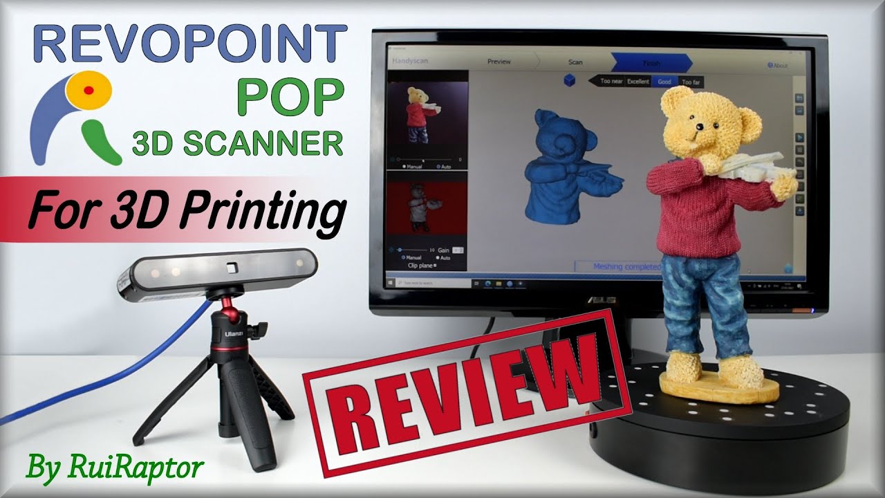 All The Tests & Review - Revopoint POP 3D SCANNER